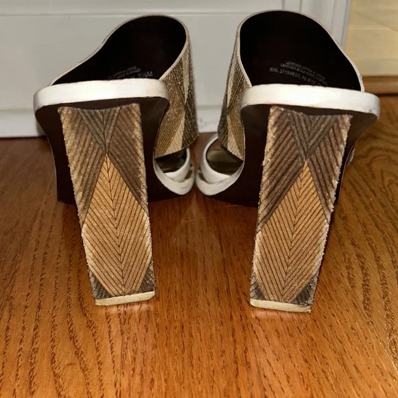 Tory Burch Block Heel Sandals - Picture 4 of 14